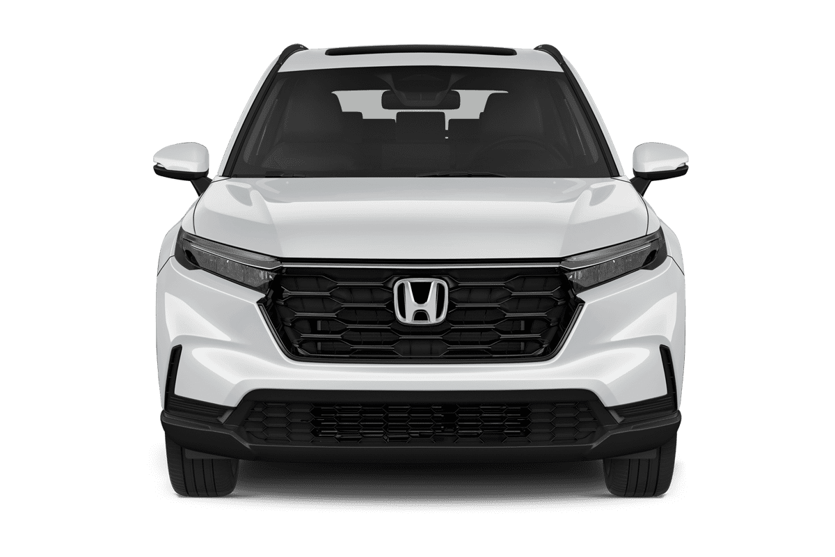 Frontansicht eines Honda CR-V e:HEV, freigestellt