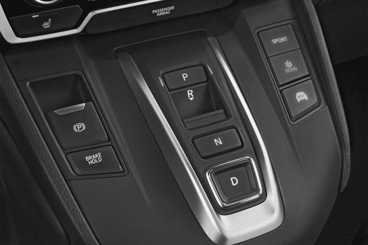 Schaltknüppel eines Honda CR-V Hybrid
