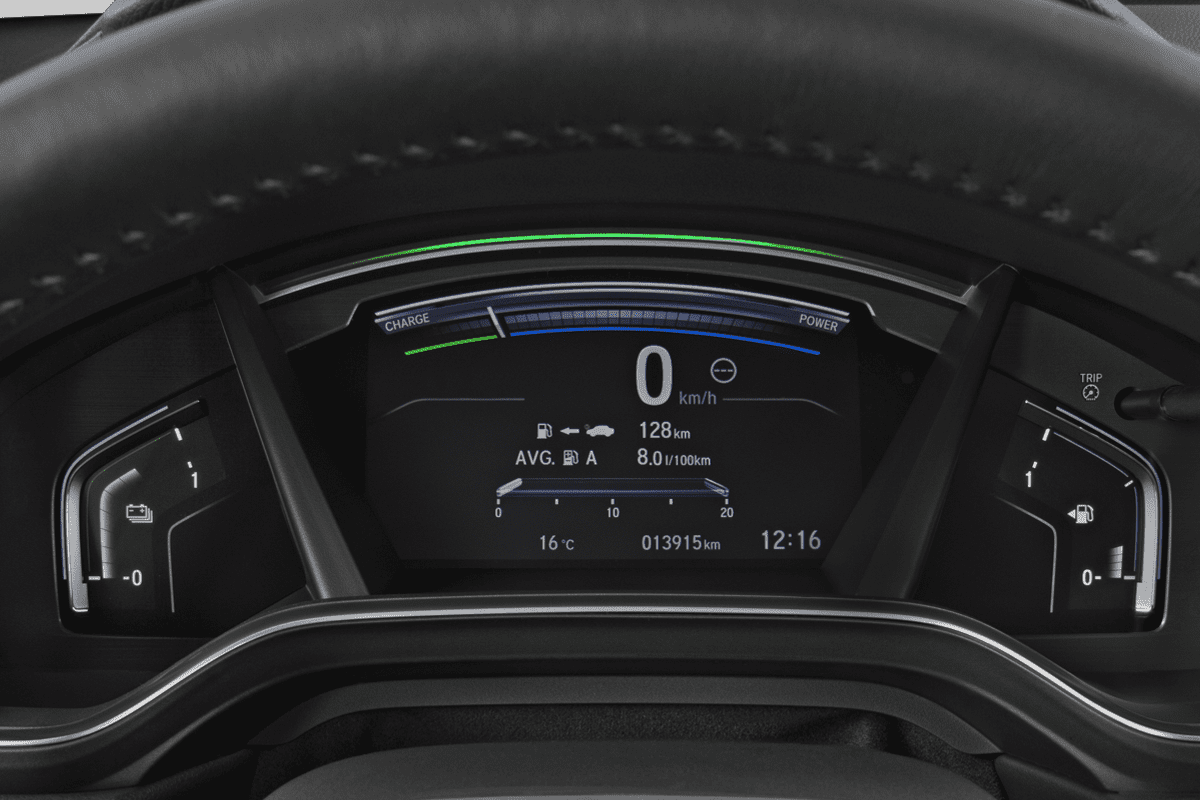 Kombiinstrument eines Honda CR-V Hybrid