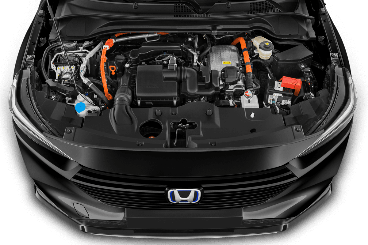 Motorraum eines Honda HR-V