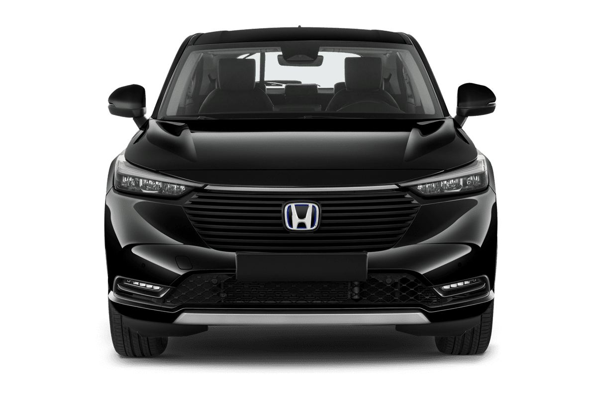 Frontansicht eines Honda HR-V, freigestellt (KI-generiert)
