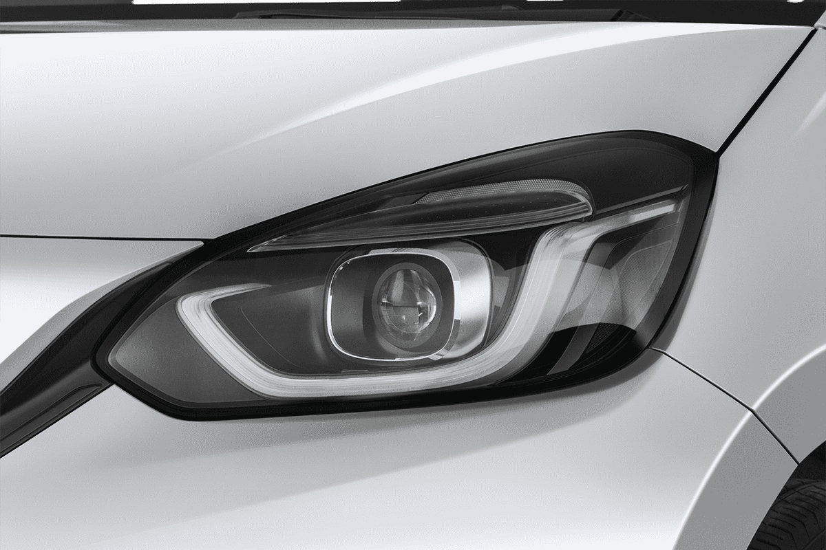 Frontscheinwerfer eines Honda Jazz 