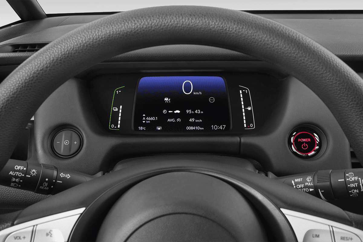 Kombiinstrument eines Honda Jazz 