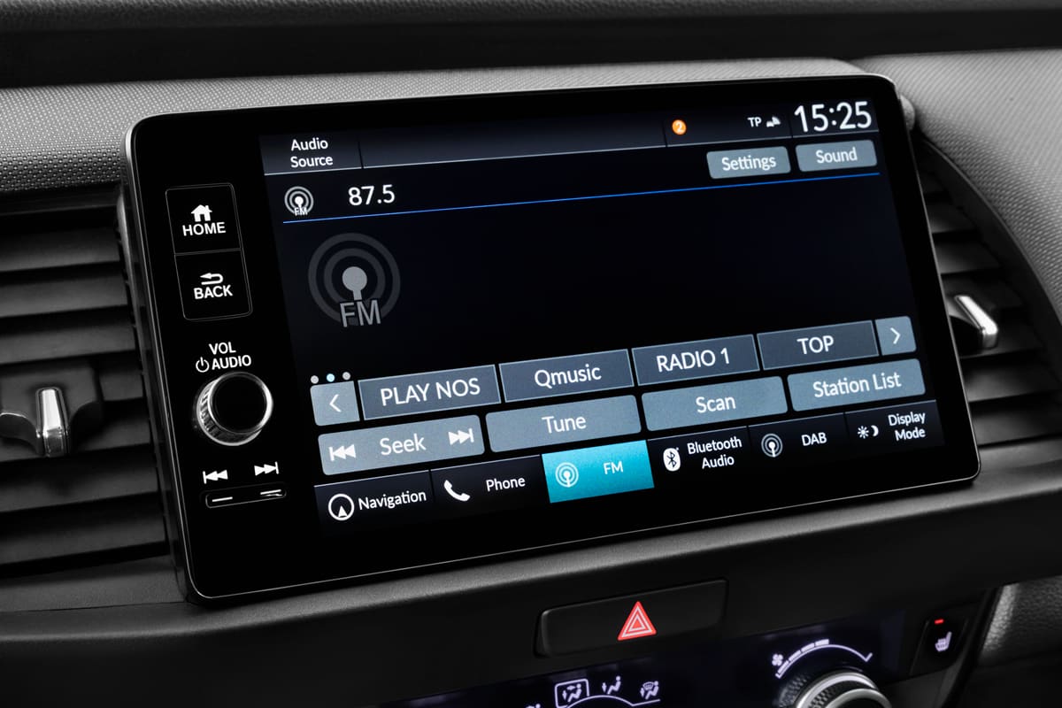 Audiosystem eines Honda Jazz e:HEV