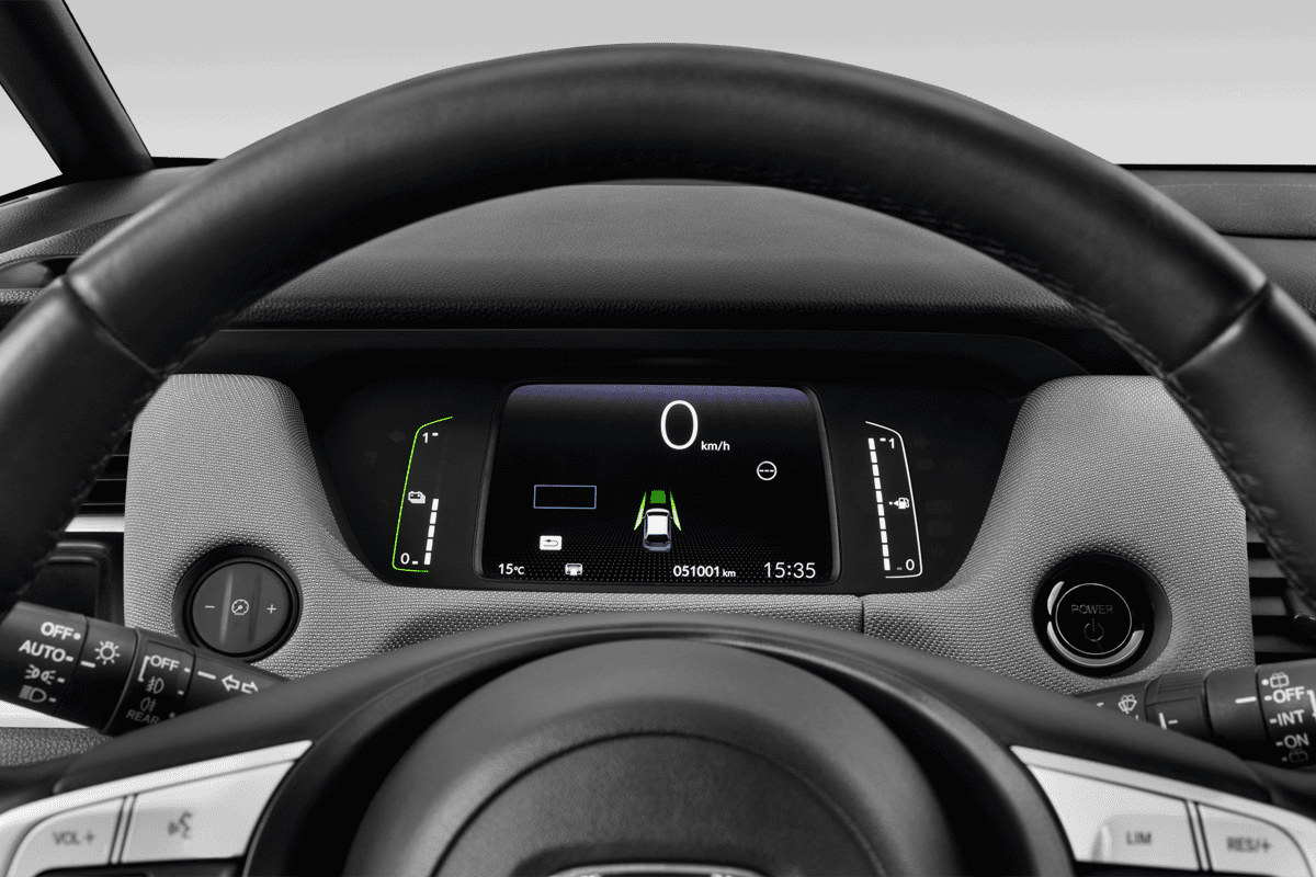Kombiinstrument eines Honda Jazz e:HEV