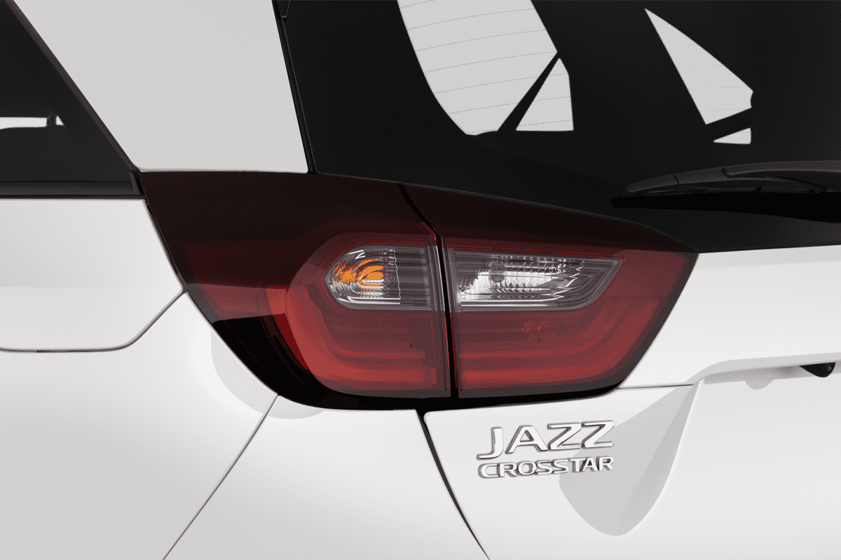 Heckleuchten eines Honda Jazz e:HEV