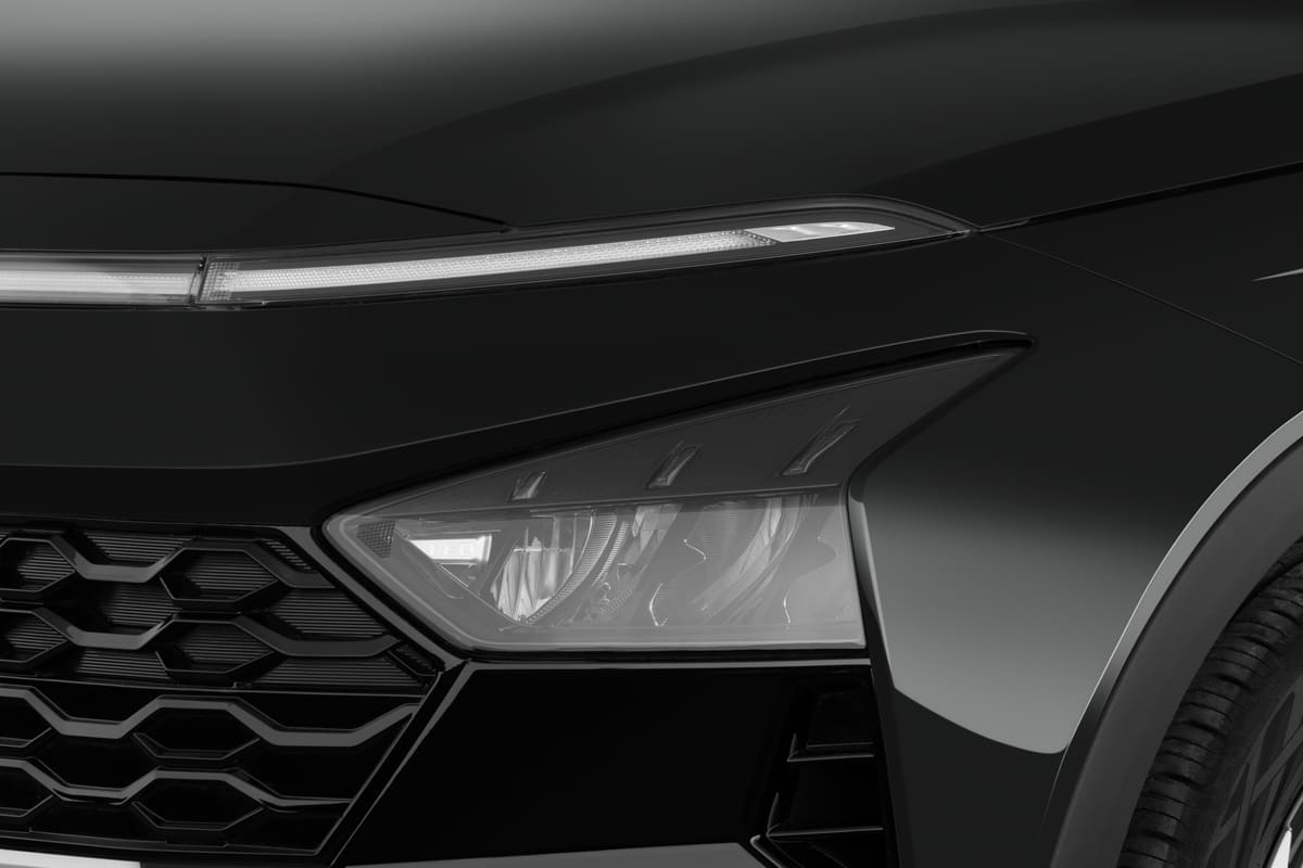 Frontscheinwerfer eines Hyundai Bayon
