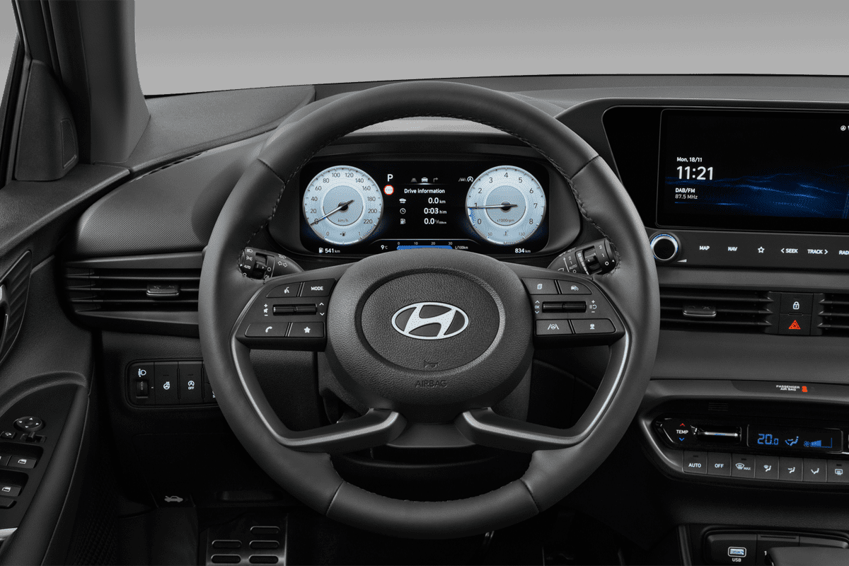 Lenkrad eines Hyundai Bayon