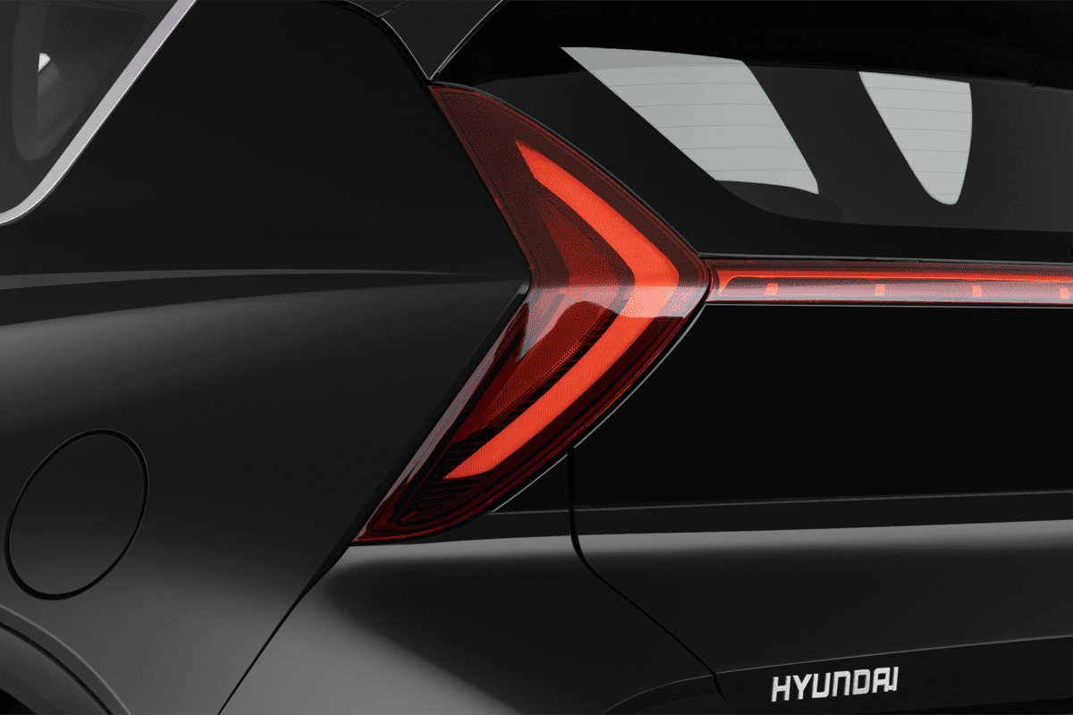 Heckleuchten eines Hyundai Bayon
