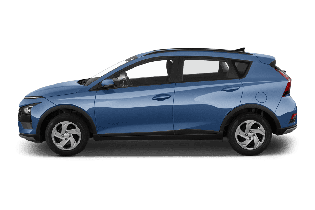 Seitenansicht eines Hyundai Bayon