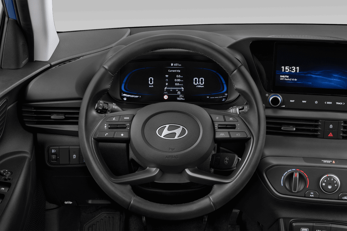 Lenkrad eines Hyundai Bayon