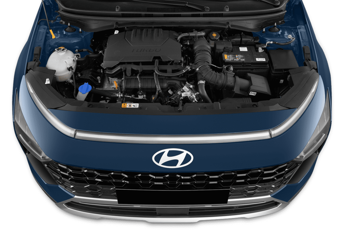 Motorraum eines Hyundai Bayon
