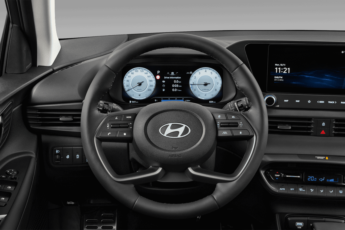 Lenkrad eines Hyundai Bayon