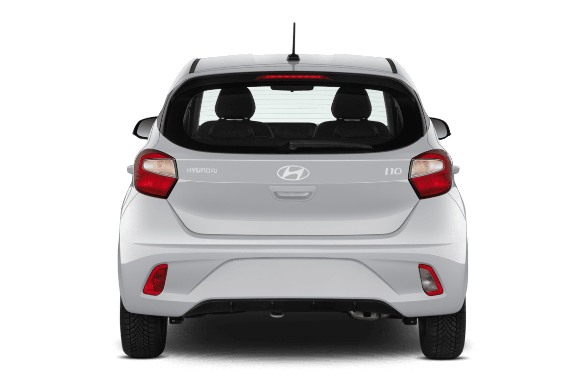 Heckansicht eines Hyundai i10