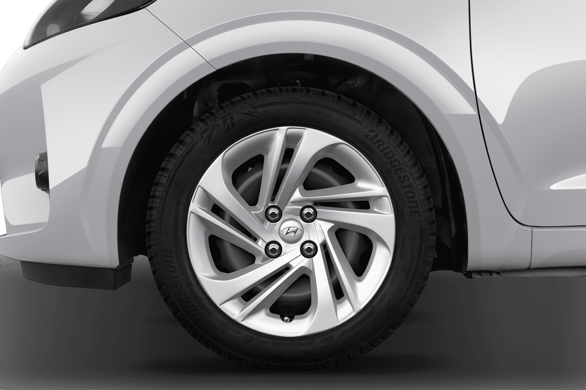 Radkappe oder Felge eines Hyundai i10