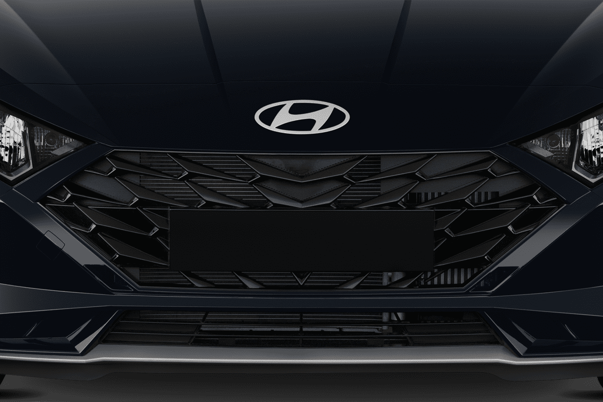 Kühlergrill eines Hyundai i20