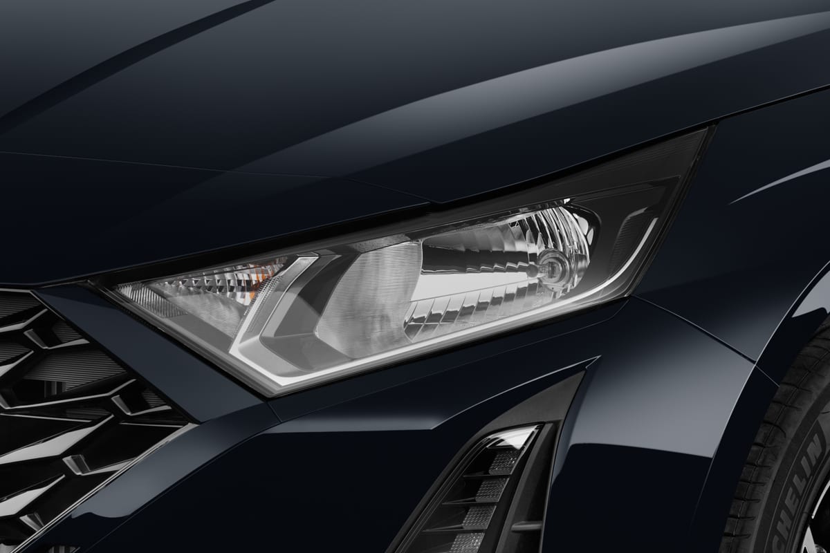 Frontscheinwerfer eines Hyundai i20