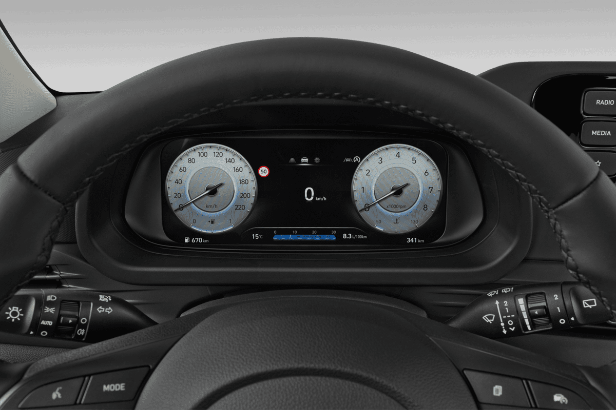 Kombiinstrument eines Hyundai i20