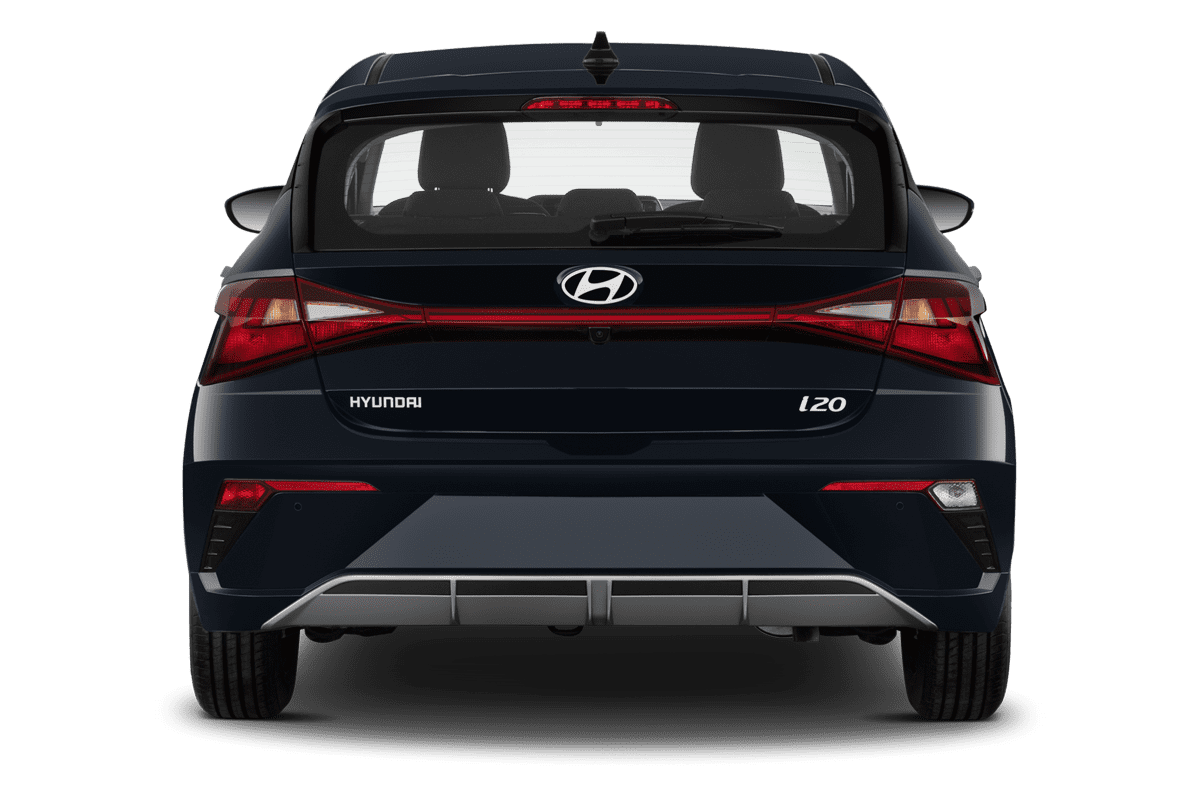 Heckansicht eines Hyundai i20