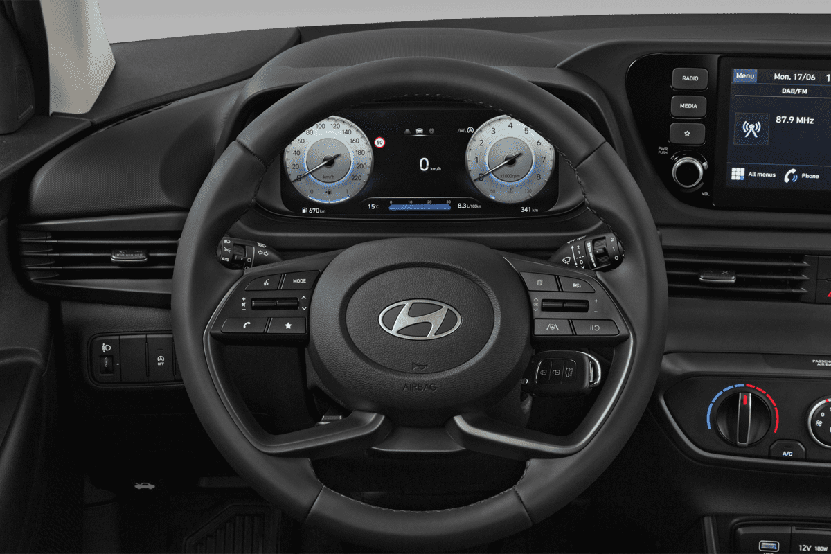 Lenkrad eines Hyundai i20