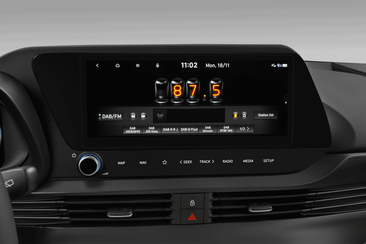 Audiosystem eines Hyundai i20 