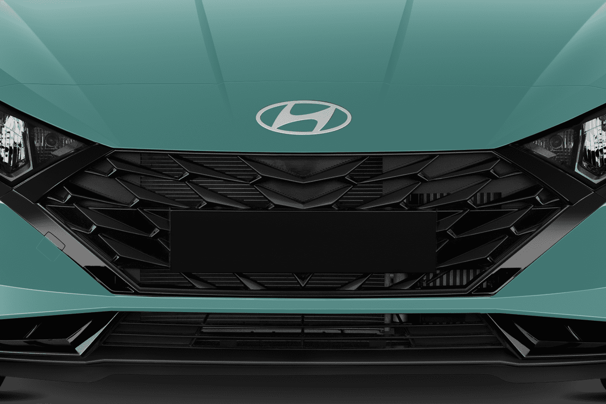 Kühlergrill eines Hyundai i20 