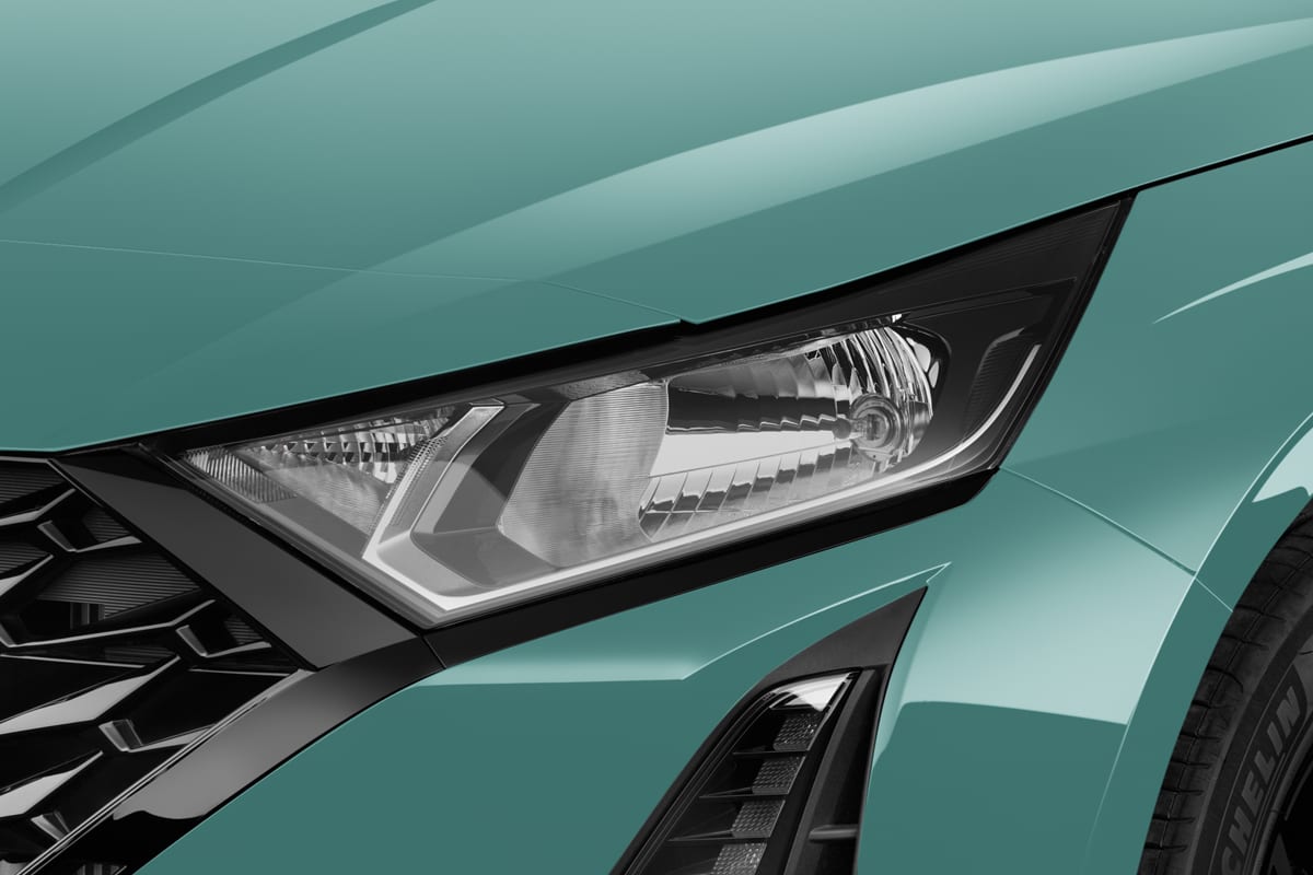 Frontscheinwerfer eines Hyundai i20 