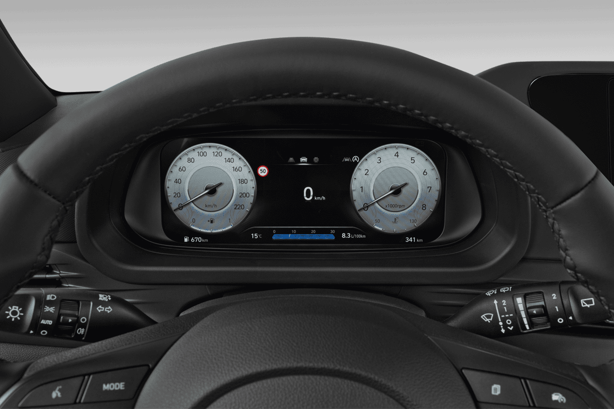 Kombiinstrument eines Hyundai i20 