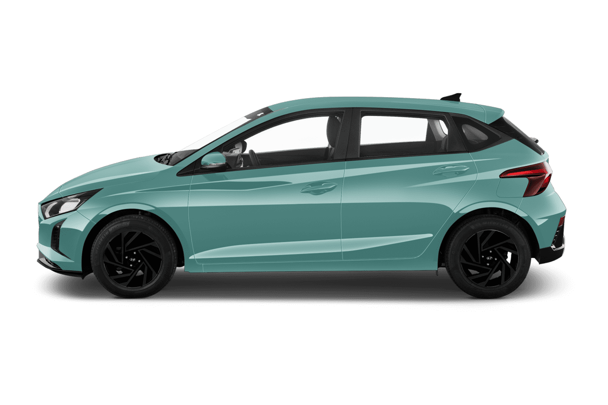 Seitenansicht eines Hyundai i20 