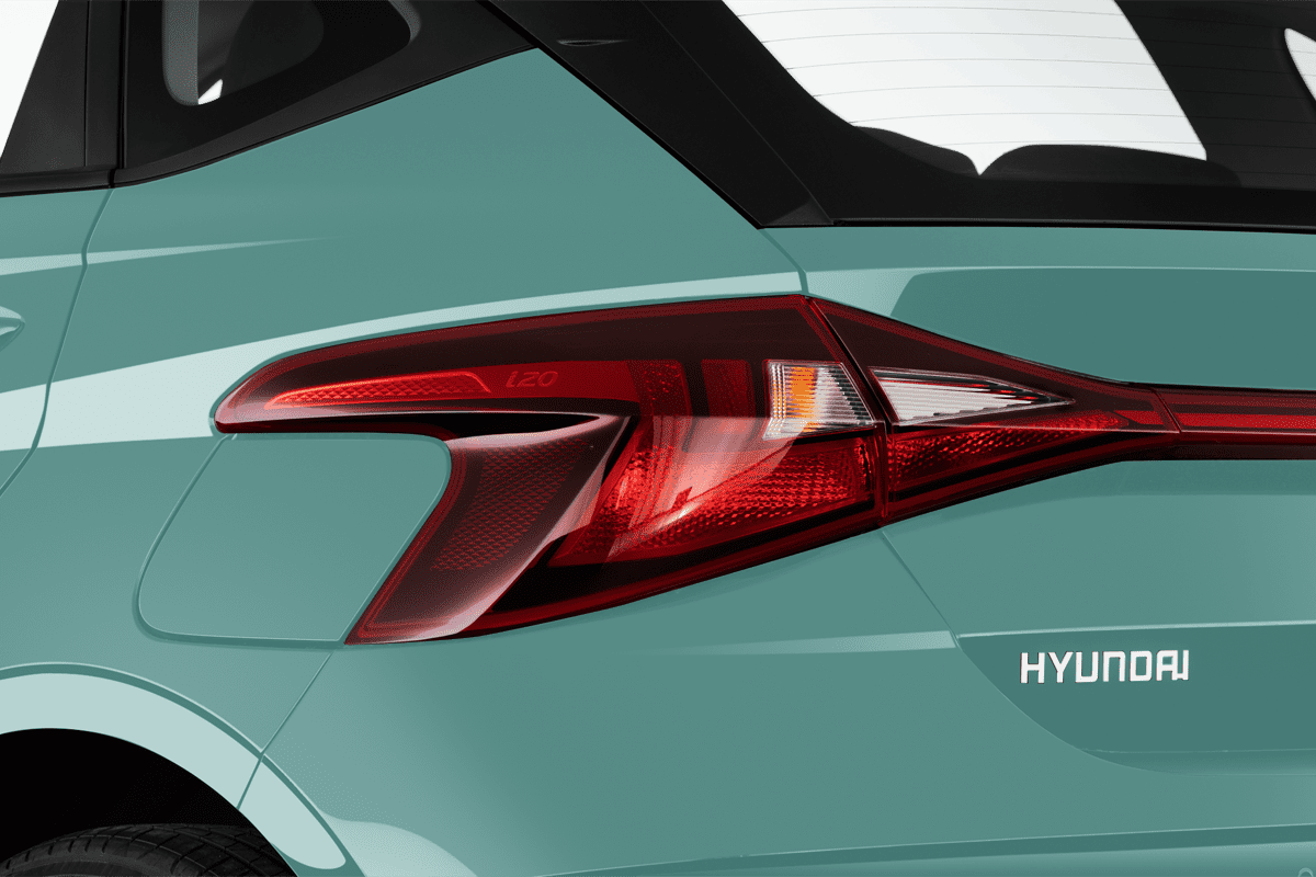 Heckleuchten eines Hyundai i20 