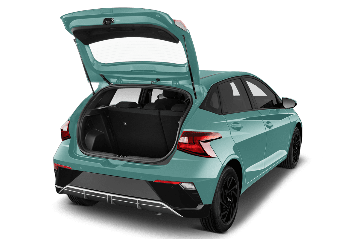 Kofferraum eines Hyundai i20 
