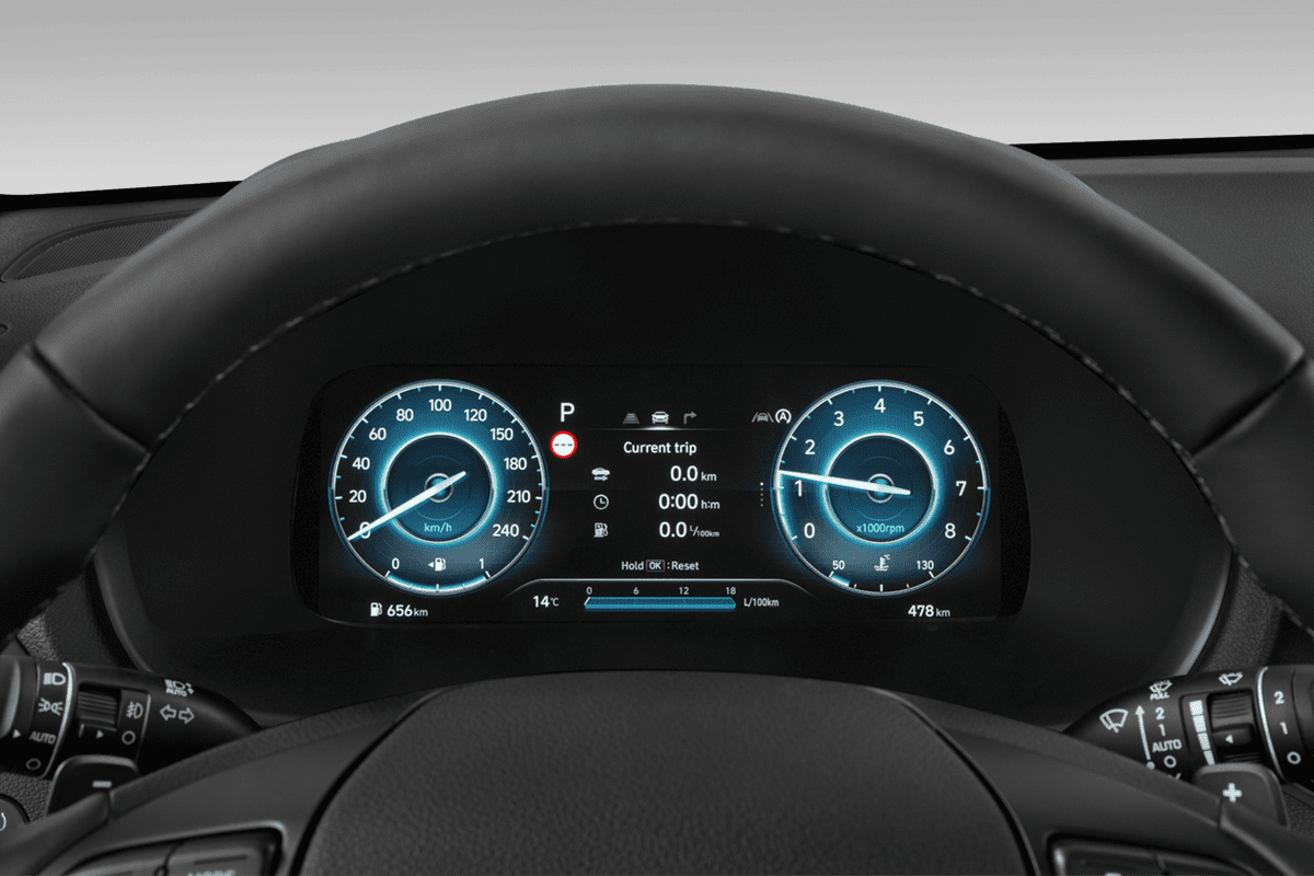 Kombiinstrument eines Hyundai i30 (neues Modell)