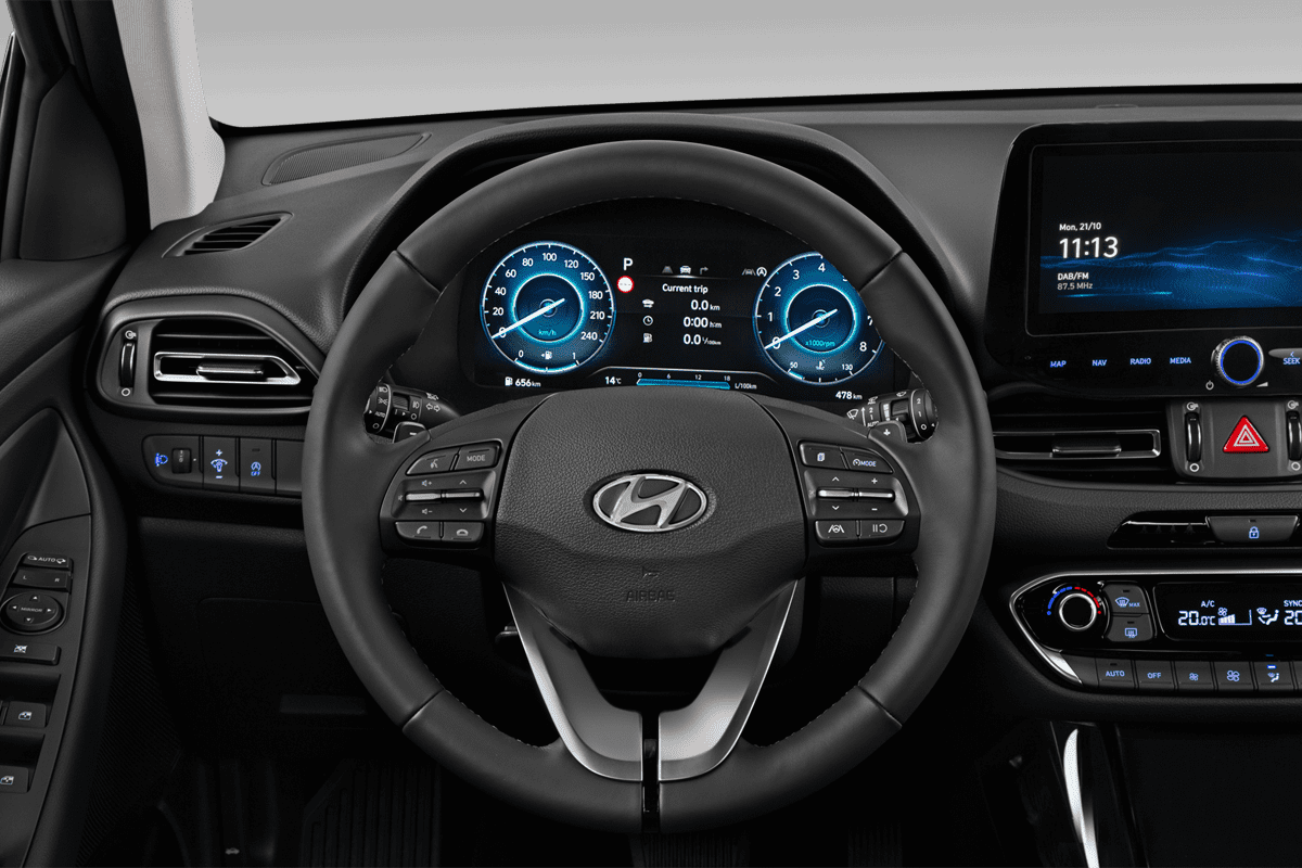 Lenkrad eines Hyundai i30