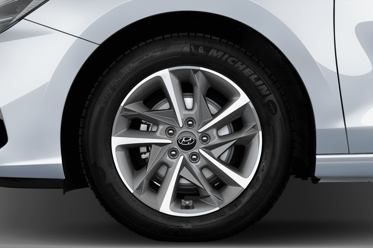 Radkappe oder Felge eines Hyundai i30