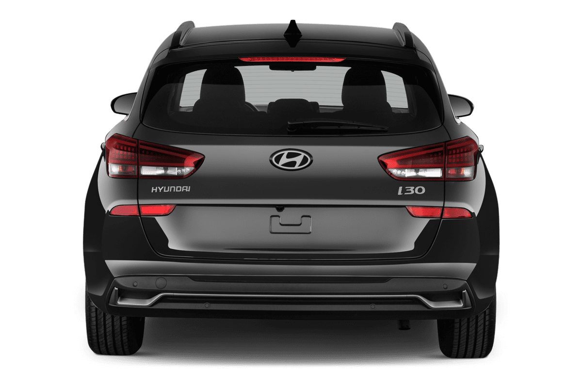 Heckansicht eines Hyundai i30 Kombi