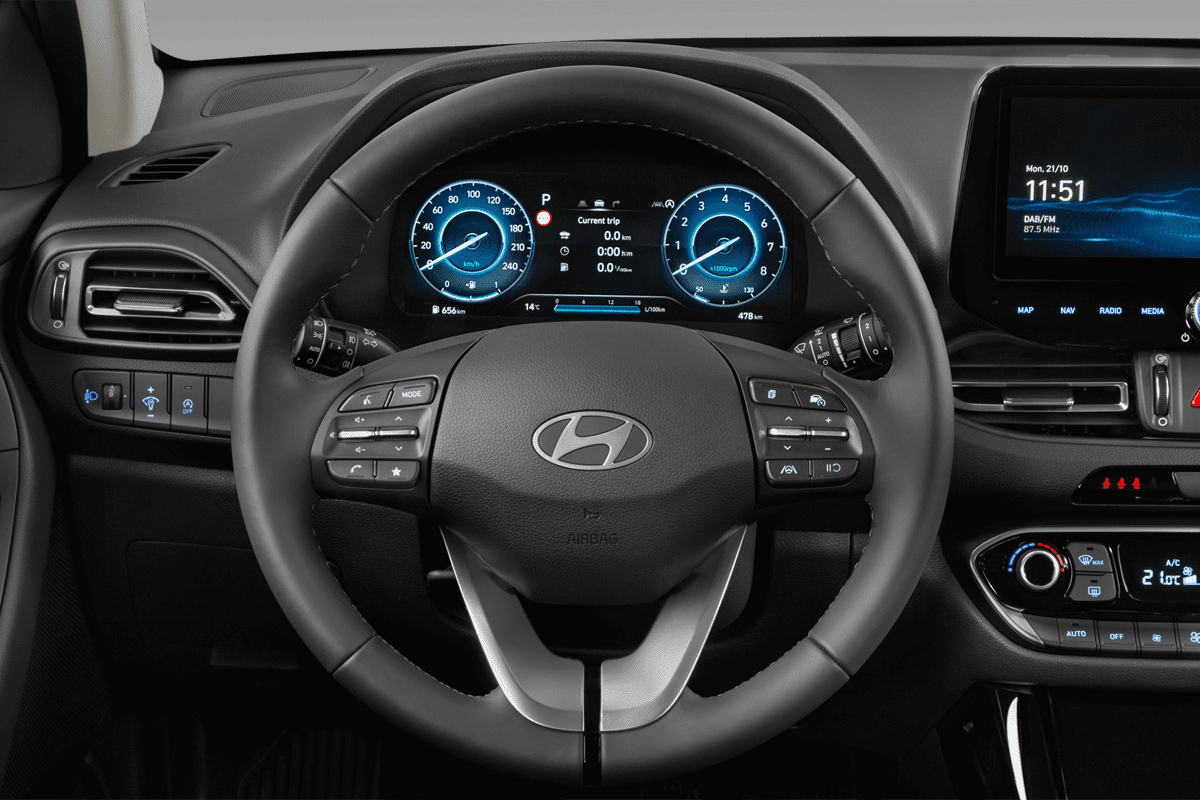 Lenkrad eines Hyundai i30 Kombi