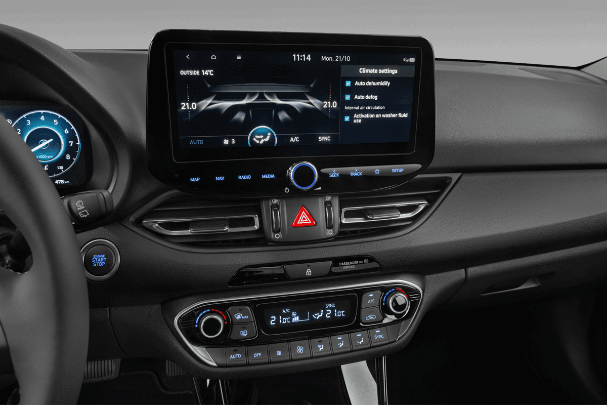 Klimasteuerung eines Hyundai i30 Kombi