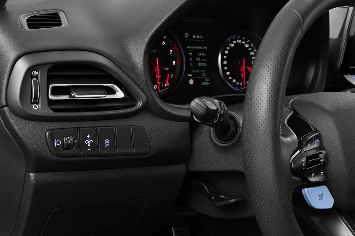 Lüftung eines Hyundai i30 N Fastback