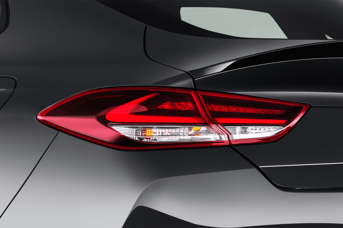 Heckleuchten eines Hyundai i30 N Fastback