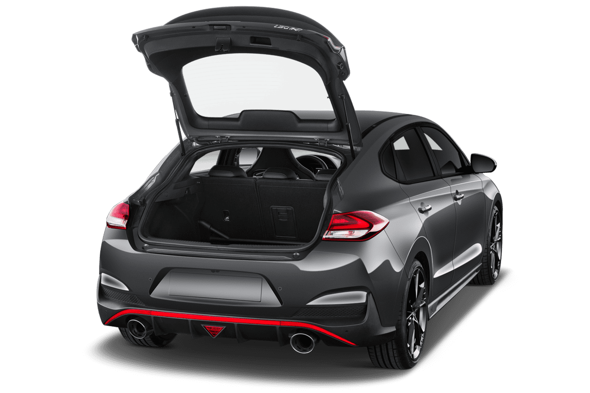 Kofferraum eines Hyundai i30 N Fastback