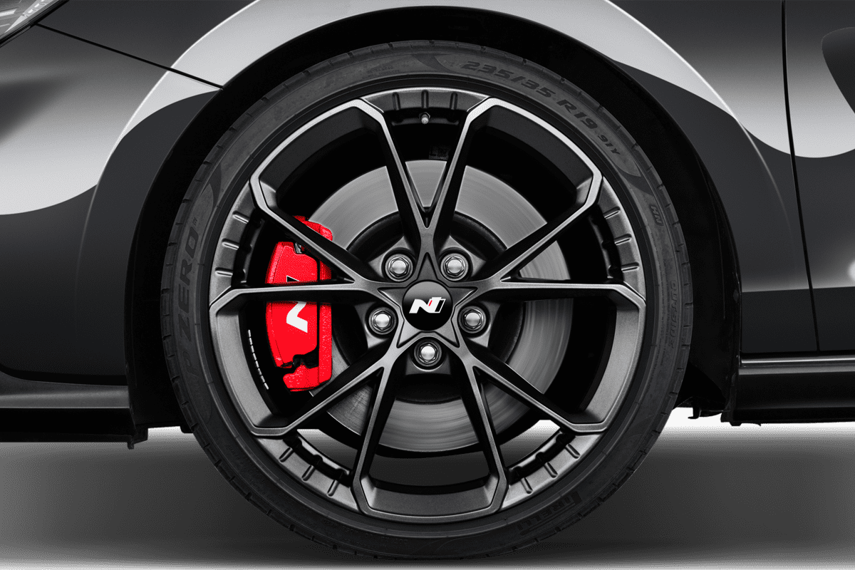 Radkappe oder Felge eines Hyundai i30 N Fastback