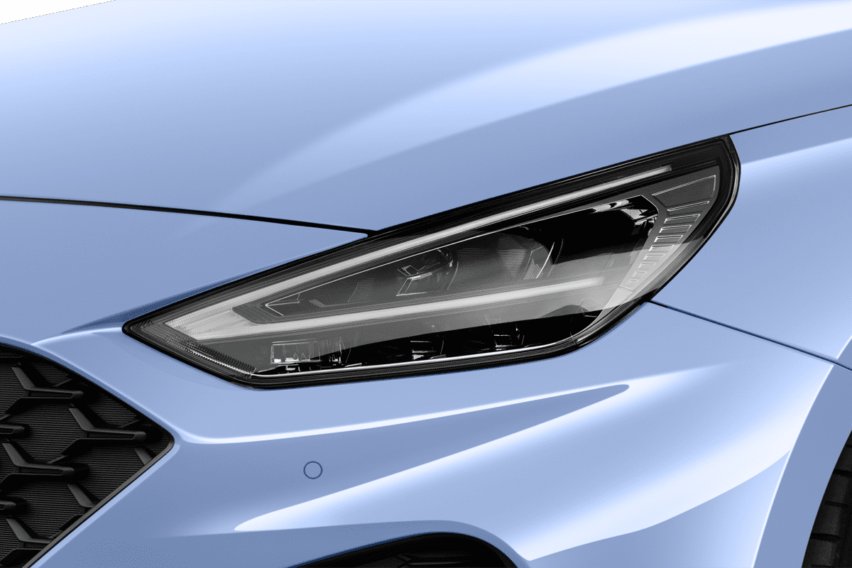 Frontscheinwerfer eines Hyundai i30 N