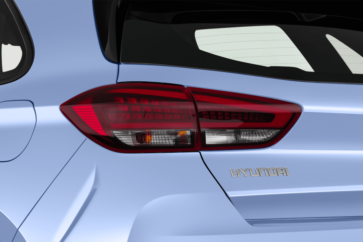 Heckleuchten eines Hyundai i30 N