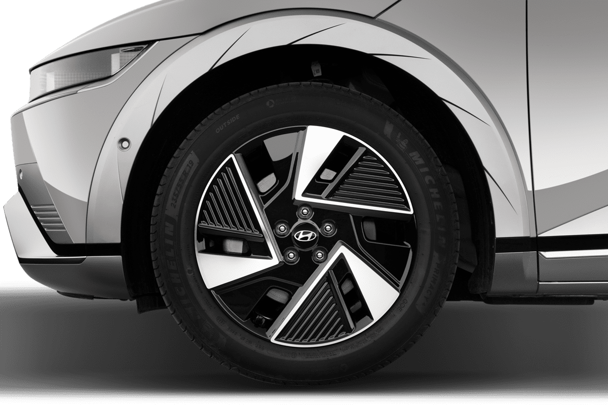 Radkappe oder Felge eines Hyundai Ioniq 5 (neues Modell)