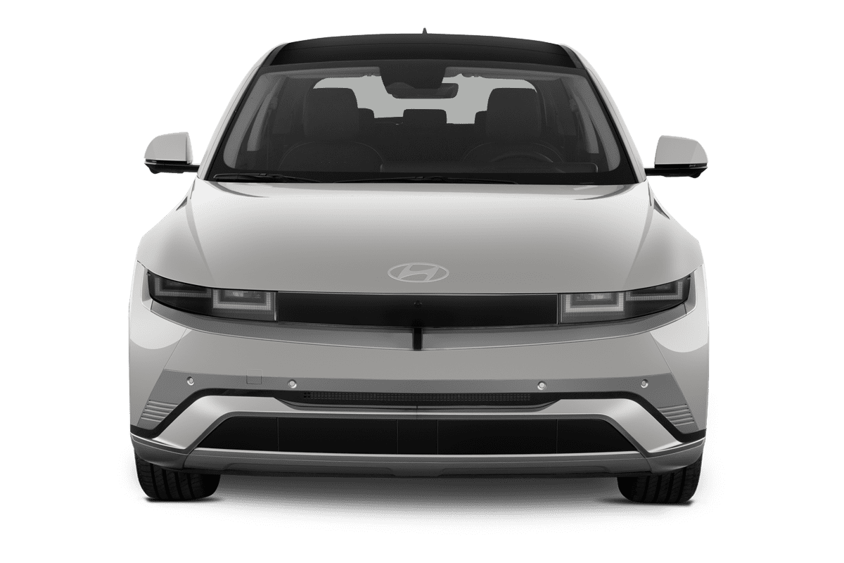 Frontansicht eines Hyundai Ioniq 5, freigestellt