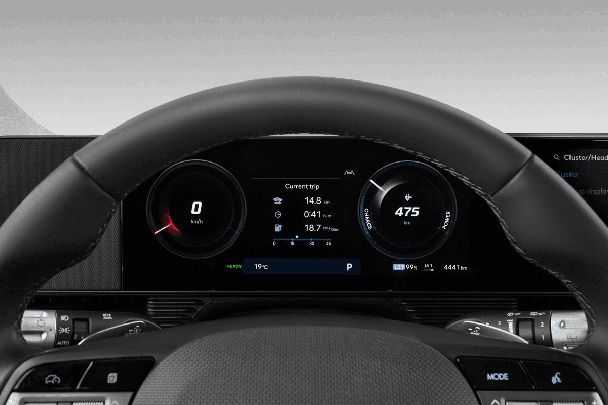 Kombiinstrument eines Hyundai Ioniq 5