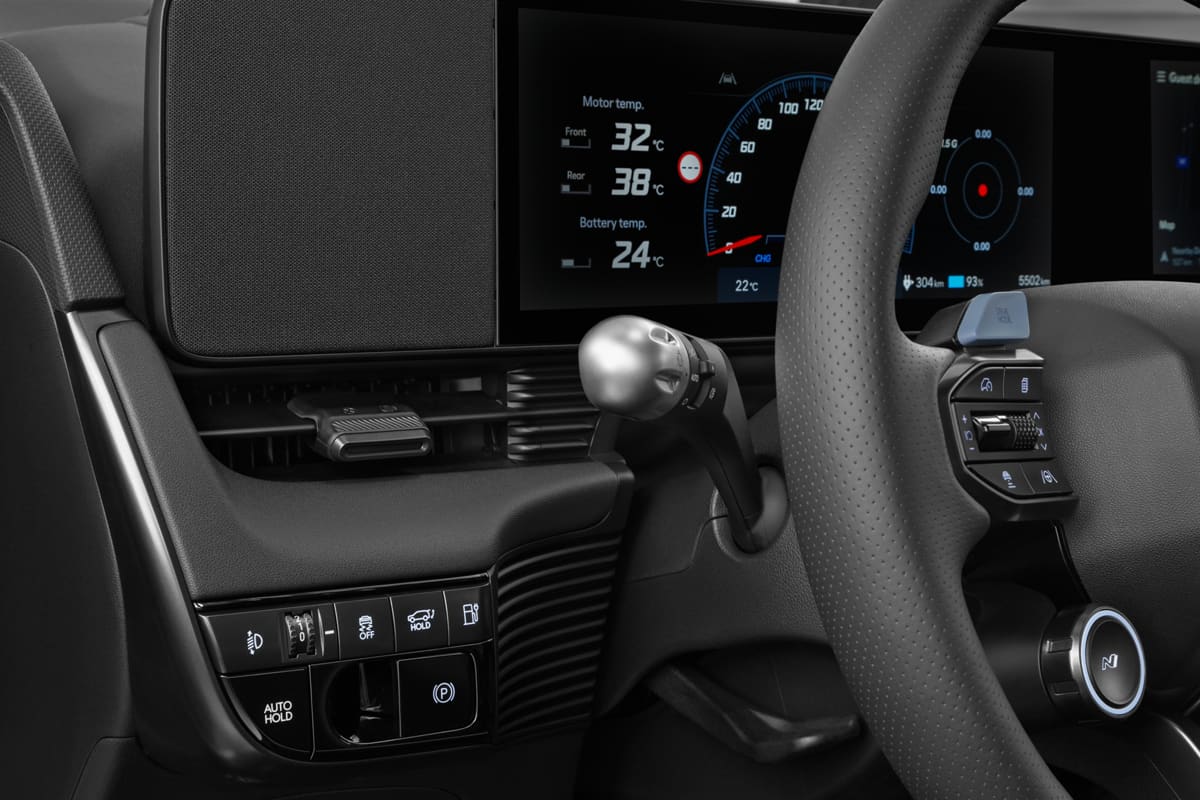 Lüftung eines Hyundai Ioniq 5 N (neues Modell)