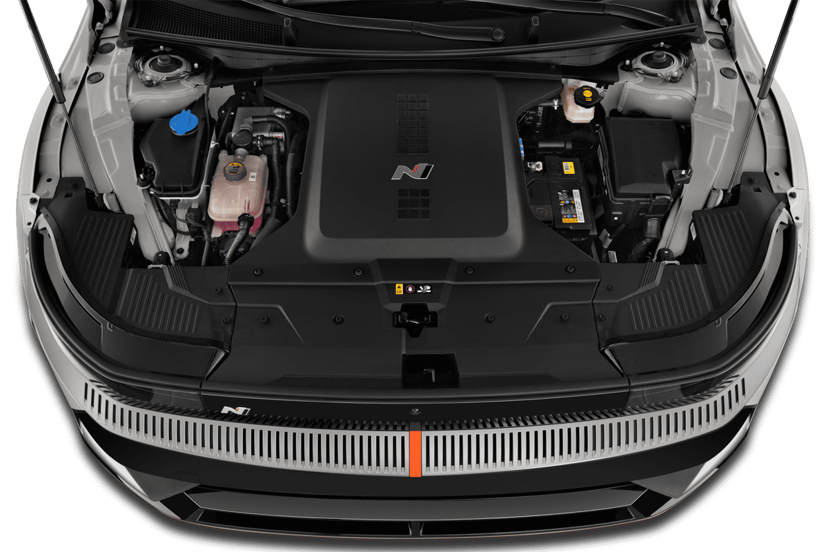 Motorraum eines Hyundai Ioniq 5 N (neues Modell)