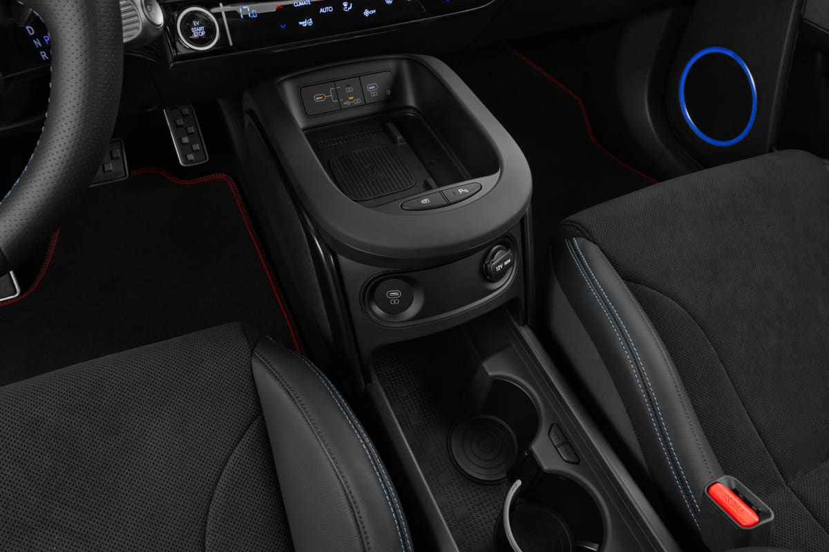 Schaltknüppel eines Hyundai Ioniq 5 N (neues Modell)