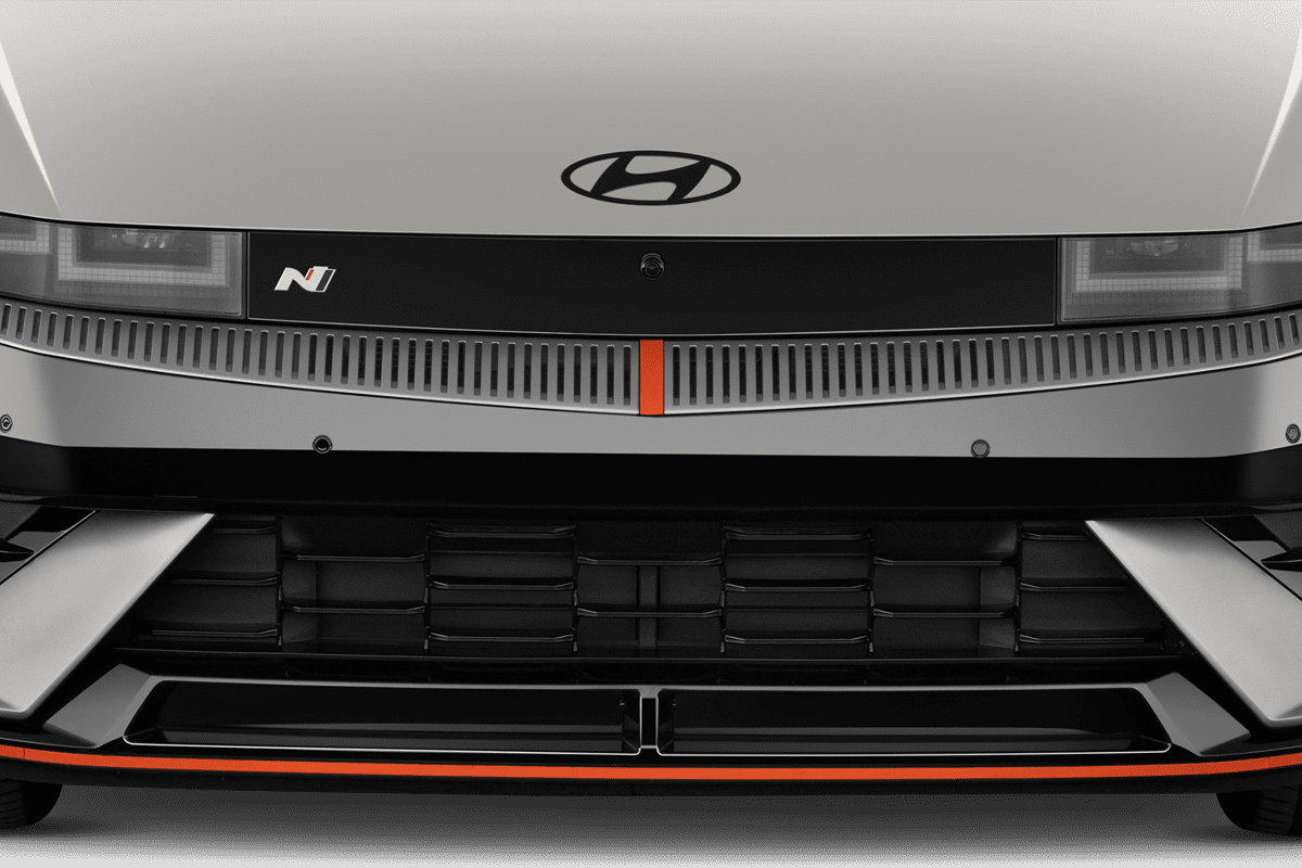 Kühlergrill eines Hyundai Ioniq 5 N (neues Modell)